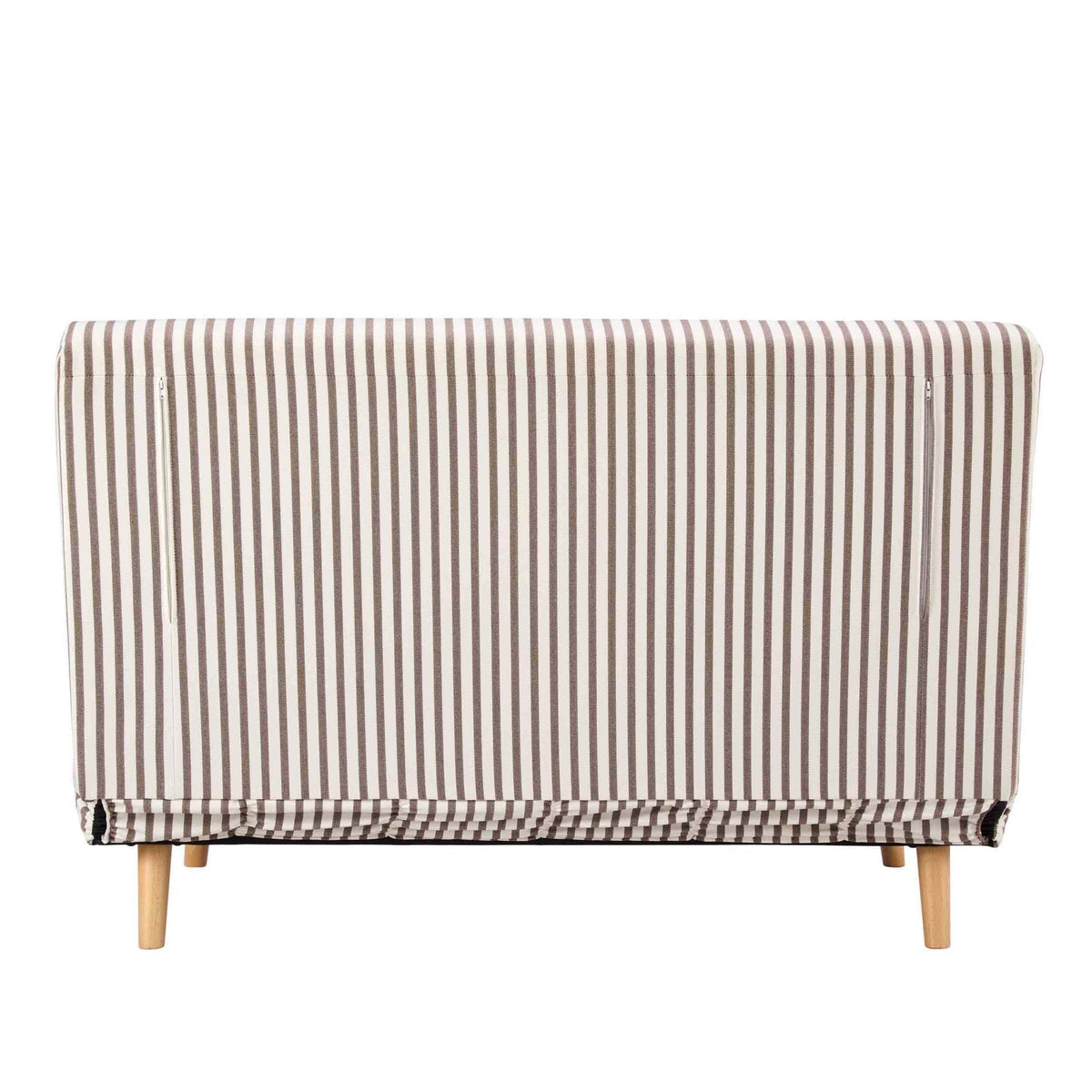 Seattle Double Click Clack Sofa Bed - Chocolate Stripe - DUSK